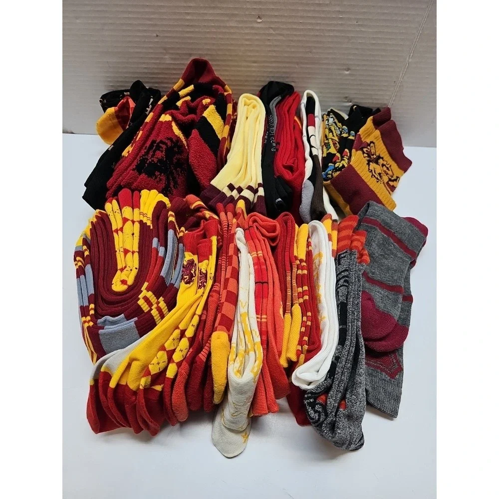 Huge Lot Of Harry Potter Socks, Scarves, Hats, Ties,‎ Headbands